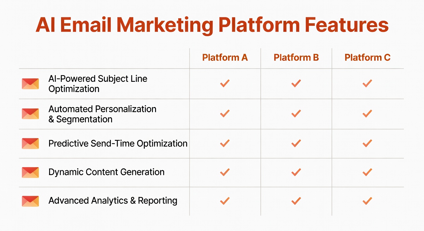 AI email marketing tools comparison overview
